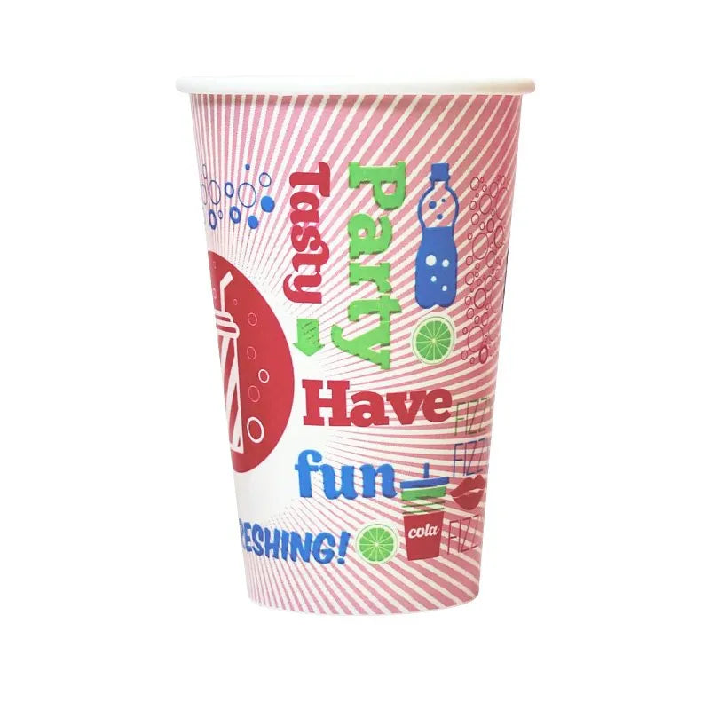 12oz Chill Cold Paper Cup PE (355ml) (20x50) 1000 cups per case