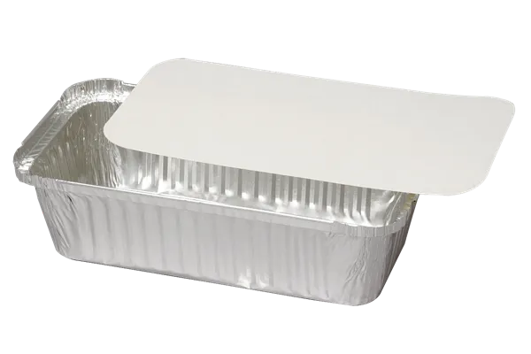 4 x 8 Foil Container & Lid Combo (20×25)