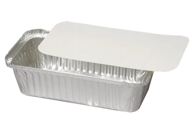 4 x 8 Foil Container & Lid Combo (20×25)