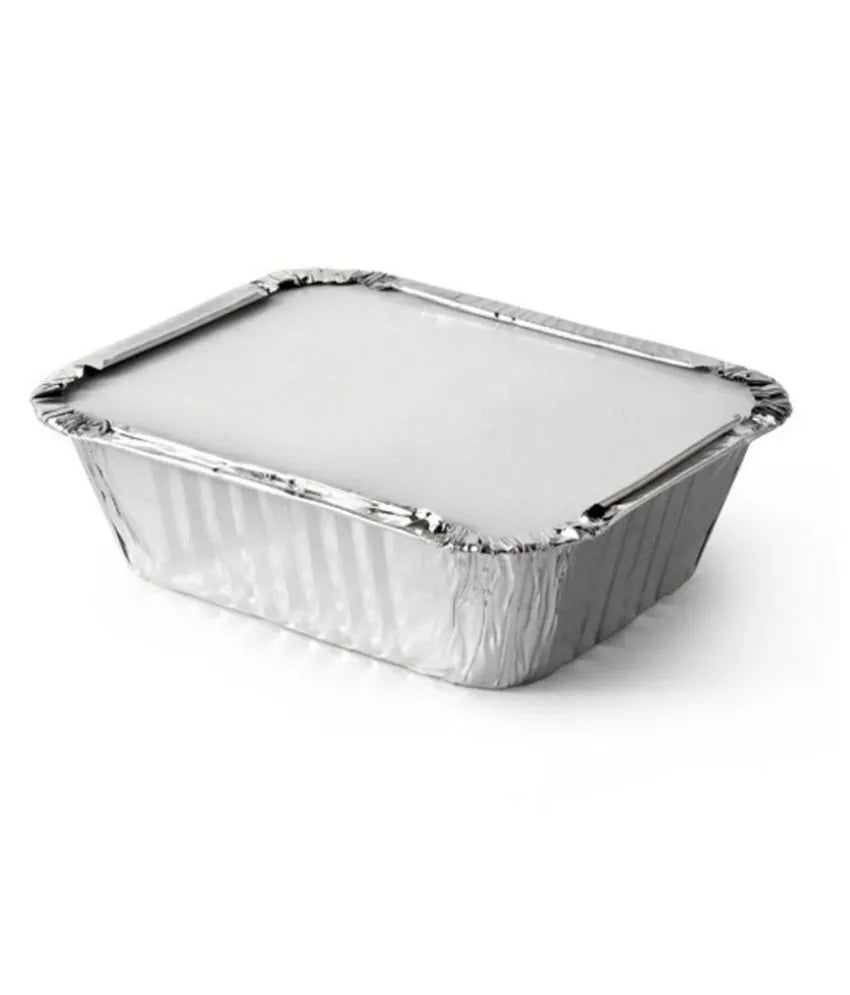4 x 5 Foil Container & Lid Combo (20×25)