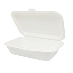 6x4" Bagasse  small lunch Meal Box (20x50)