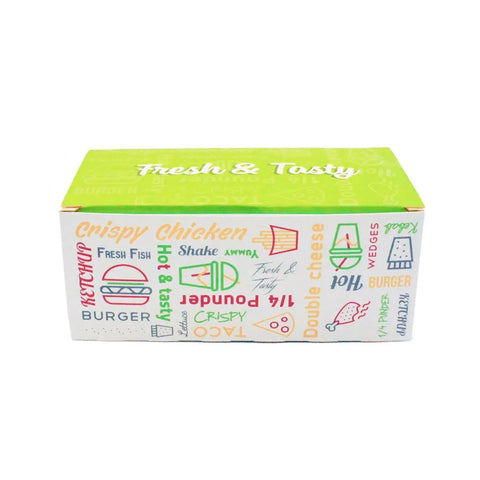 Small Fresh & Tasty Snack Box-140x85x60mm   (400)