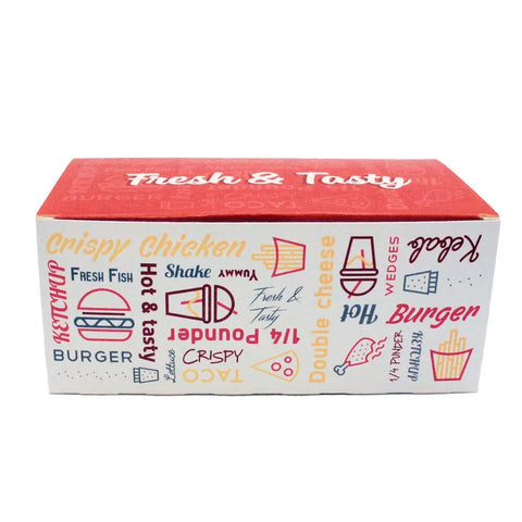 Medium Fresh & Tasty Snack Box - 166x90x65mm   (400)