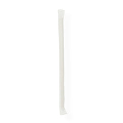 GS Wrapped Kraft Bamboo 4ply Paper Smoothie Straws 8 x197mm (48x100)