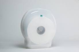 Mini / Jumbo Toilet Roll Dispenser White