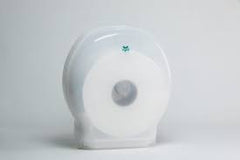 Mini / Jumbo Toilet Roll Dispenser White