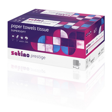 Wepa Prestige 2ply White Zfolds