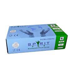 Extra Strong Vinyl Gloves Medium Blue 10x100